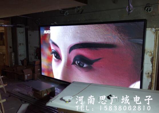 郑州公安局室内p2.5全彩LED显示屏